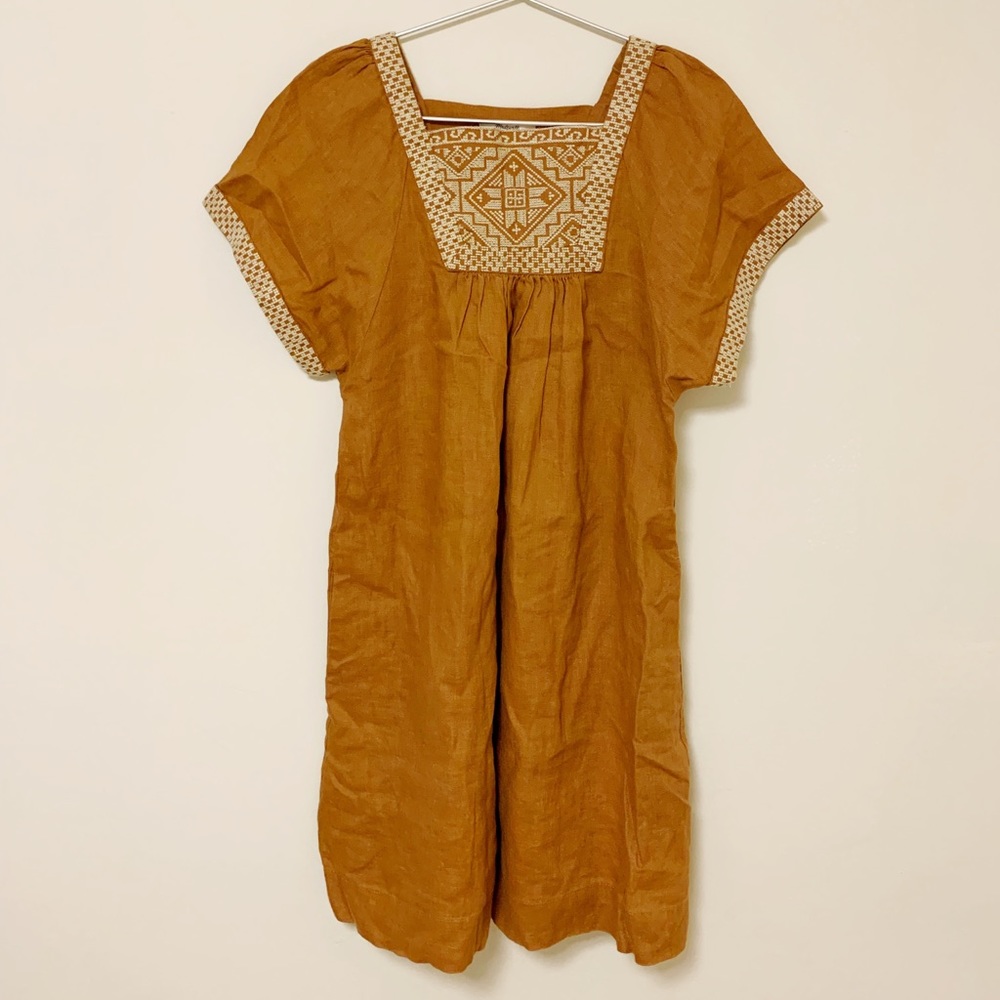 Madewell embroidered dress sz xs